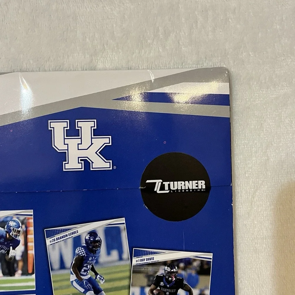 University Of Kentucky Calendar Wildcats Football 16 Month 12